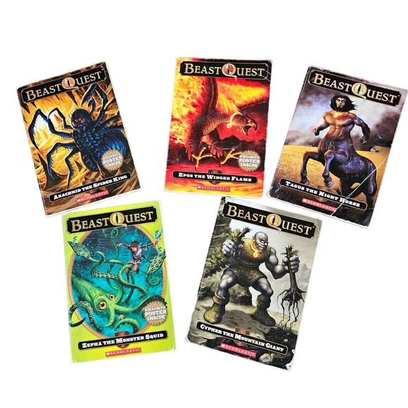 Beast Quest Scholastic By Adam Blade Series No. 3,4,6,7 and 11 - Picture 1 of 16